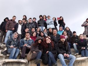 S.Ü. Turist Rehberliği Bölümü öğrencileri 2010